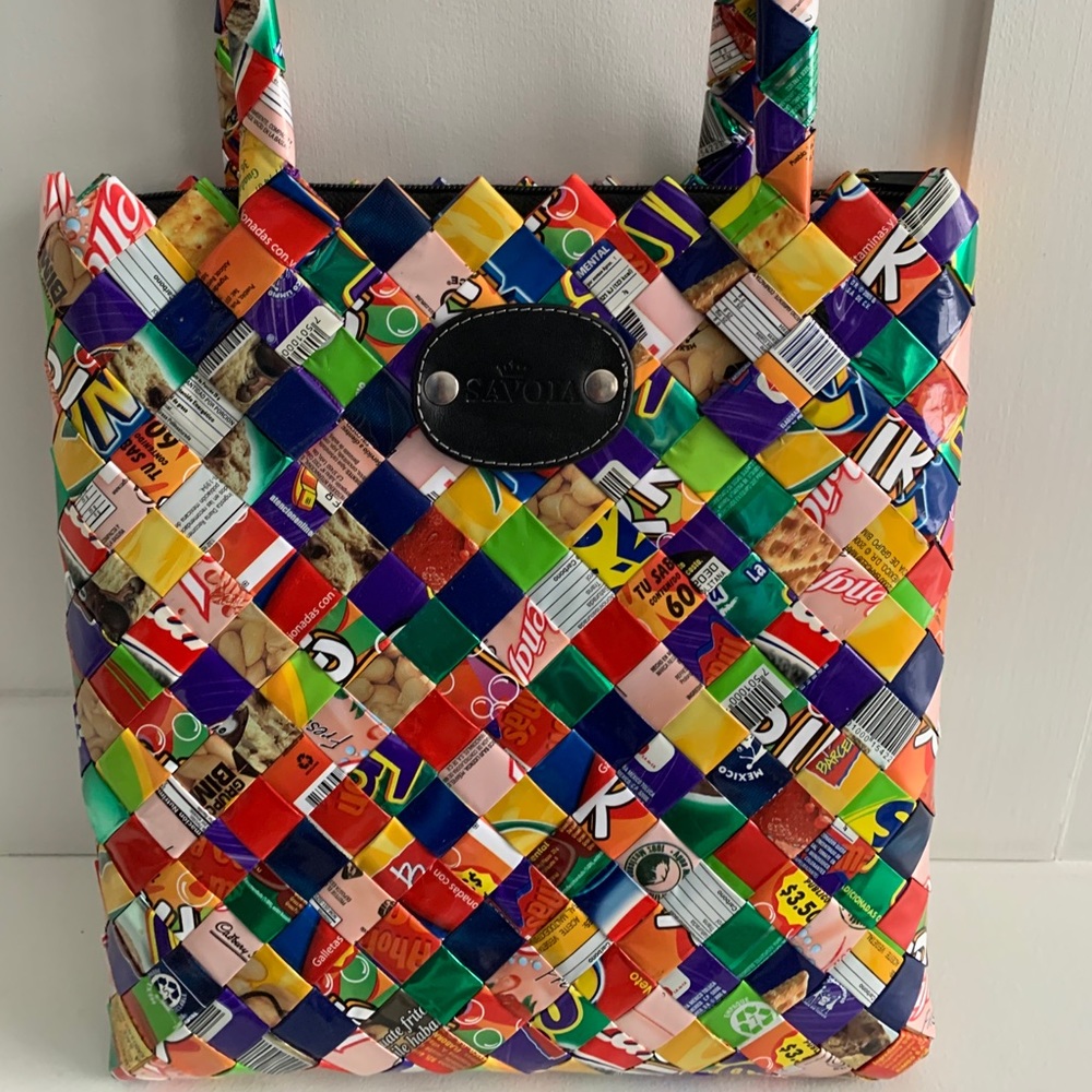 Candy wrapper purse